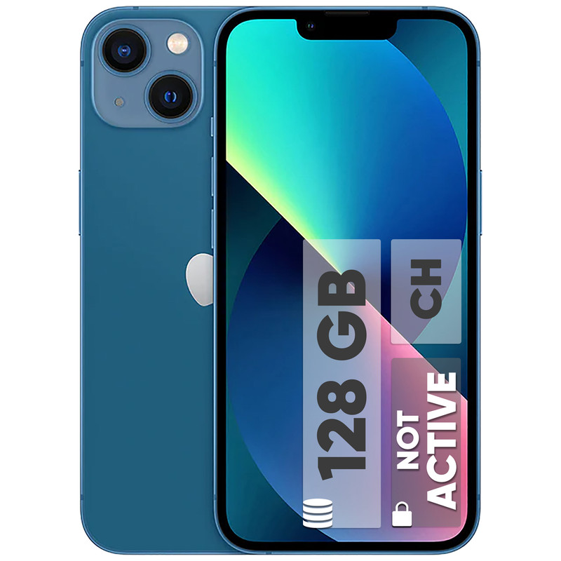 گوشی موبایل اپل مدل iPhone 13 CH دو سیم‌ کارت ظرفیت 128 گیگابایت و رم 4 گیگابایت - استوک باتری 100